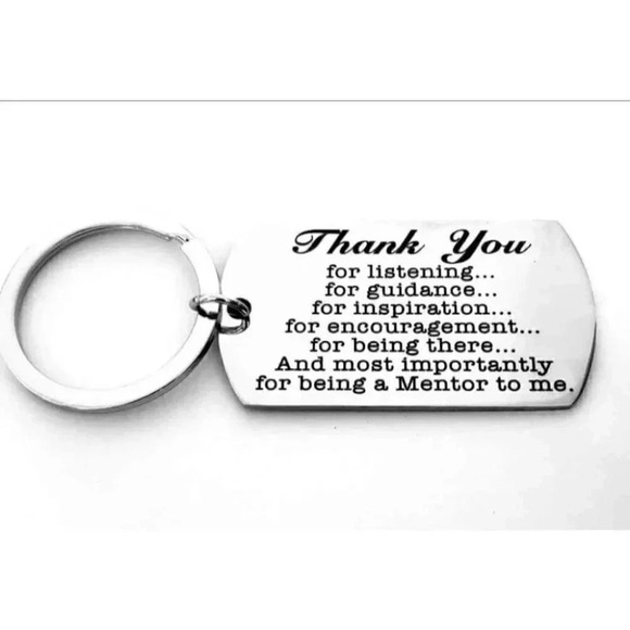 Thanks For Listening... Mentor Keychain - Picture 1 of 1